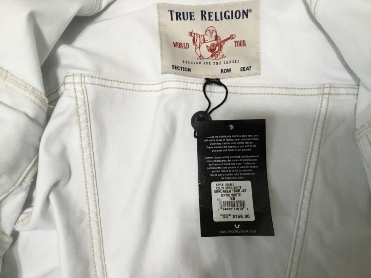 TRUE RELIGION トラッカー ジャケット レディースUSA Lサイズ TRUE RELIGION トラッカー ジャケット レディースUSA Lサイズ