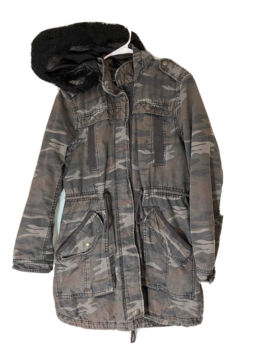 American eagle camo best sale coat