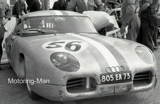 AUDI CD MANTZEL DKW AUTO UNION LE MANS 1963 XL FOTOGRAFIA BERTAUT GUILHAUDIN