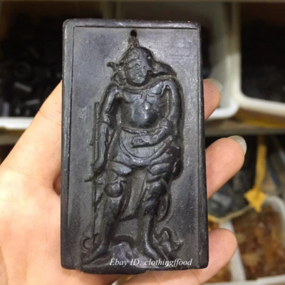 Collecting Red Mountain Culture Sun Man Meteorite Tibetan Style Pendant Pendant