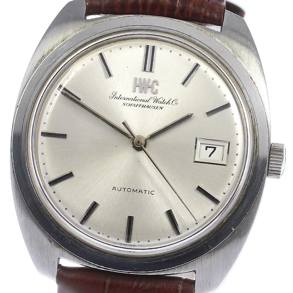 IWC SCHAFFHAUSEN Date Cal.8541 Silver Dial Automatic Men s