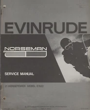 1972 EVINRUDE SNOWMOBILE NORSEMAN 21 HP SERVICE MANUAL 262167 (629)