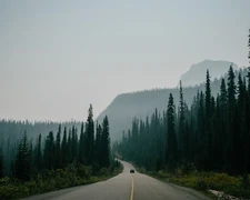 Anime Nature Landscape Trees Plants Road Sky  Gaming Mat Desk 12710