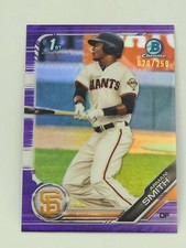 2019 Bowman Chrome Armani Smith BDC-157 Purple Refractor #/250