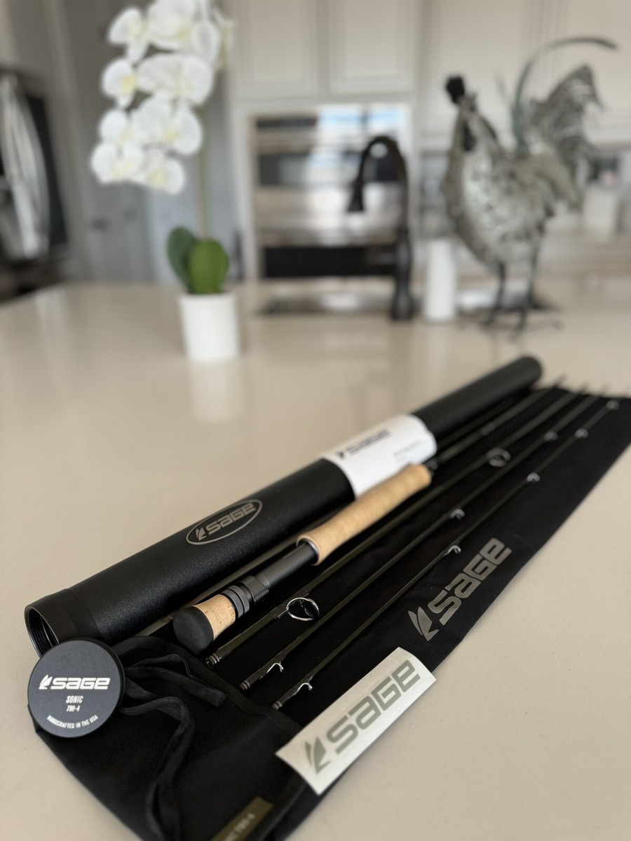 BEAUTIFUL** NEW SAGE SONIC 7wt 9'ft~4pc Flyrod!! | eBay