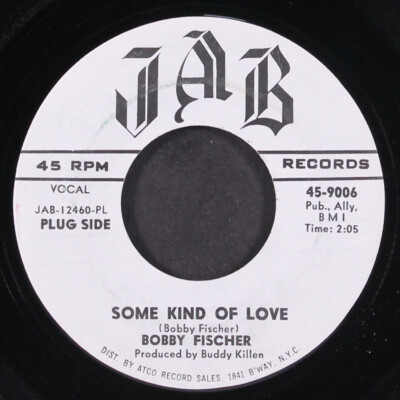 BOBBY FISCHER: some kind of love / the girl i left behind JAB 7'' Single 45 RPM