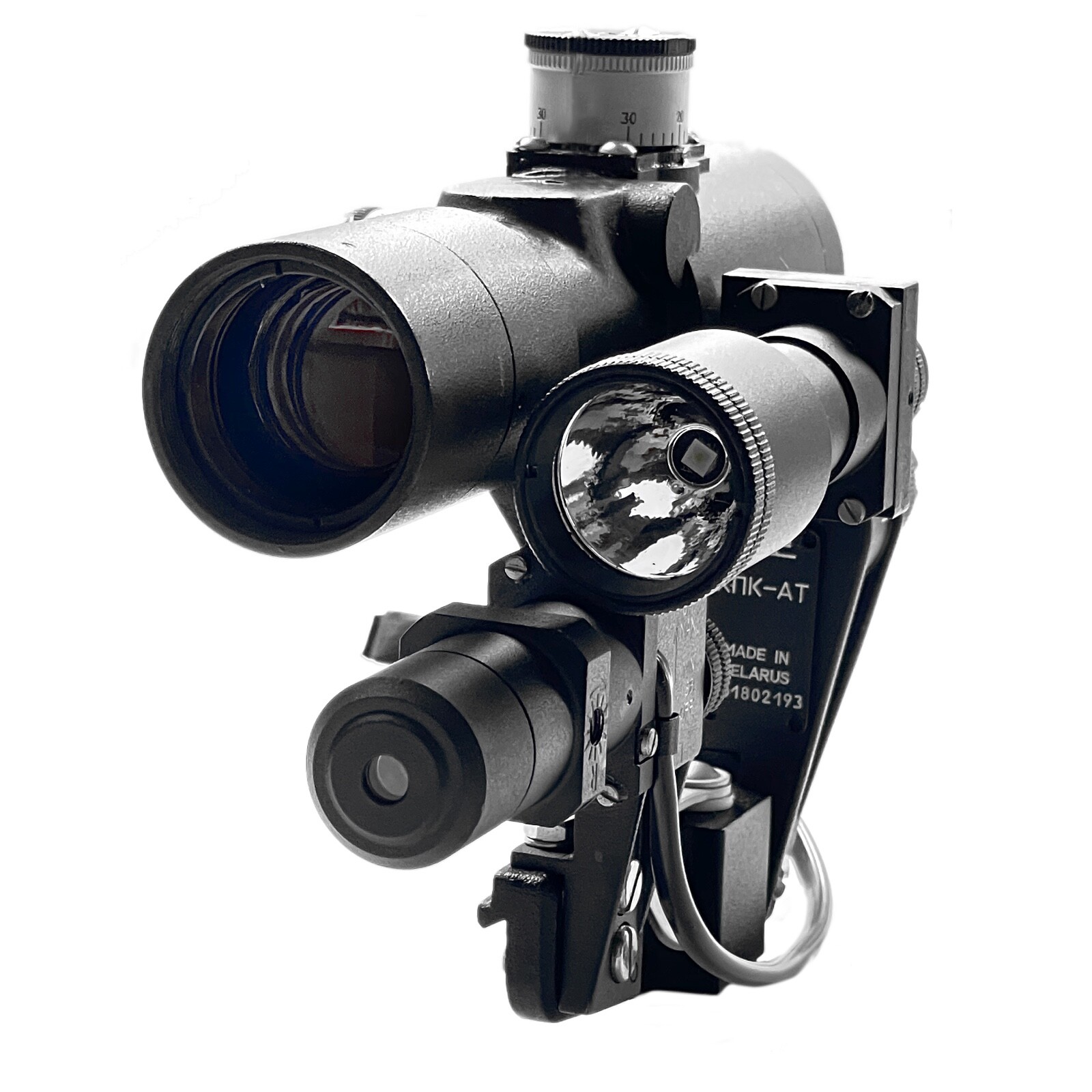 Pk At Russian Red Dot Sight With Flashlight And Red Laser Pointer Belomo Ebay