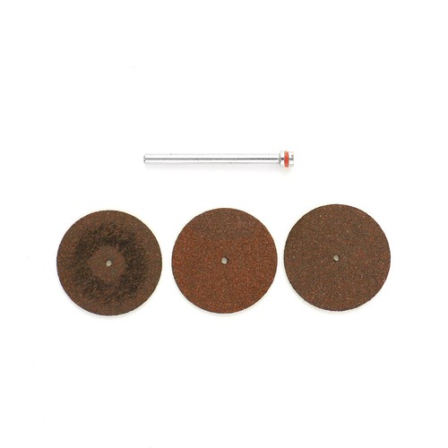 1 1/4" Cut Off Wheel Set Cutting Soft Metals, Rotary, Three Wheels