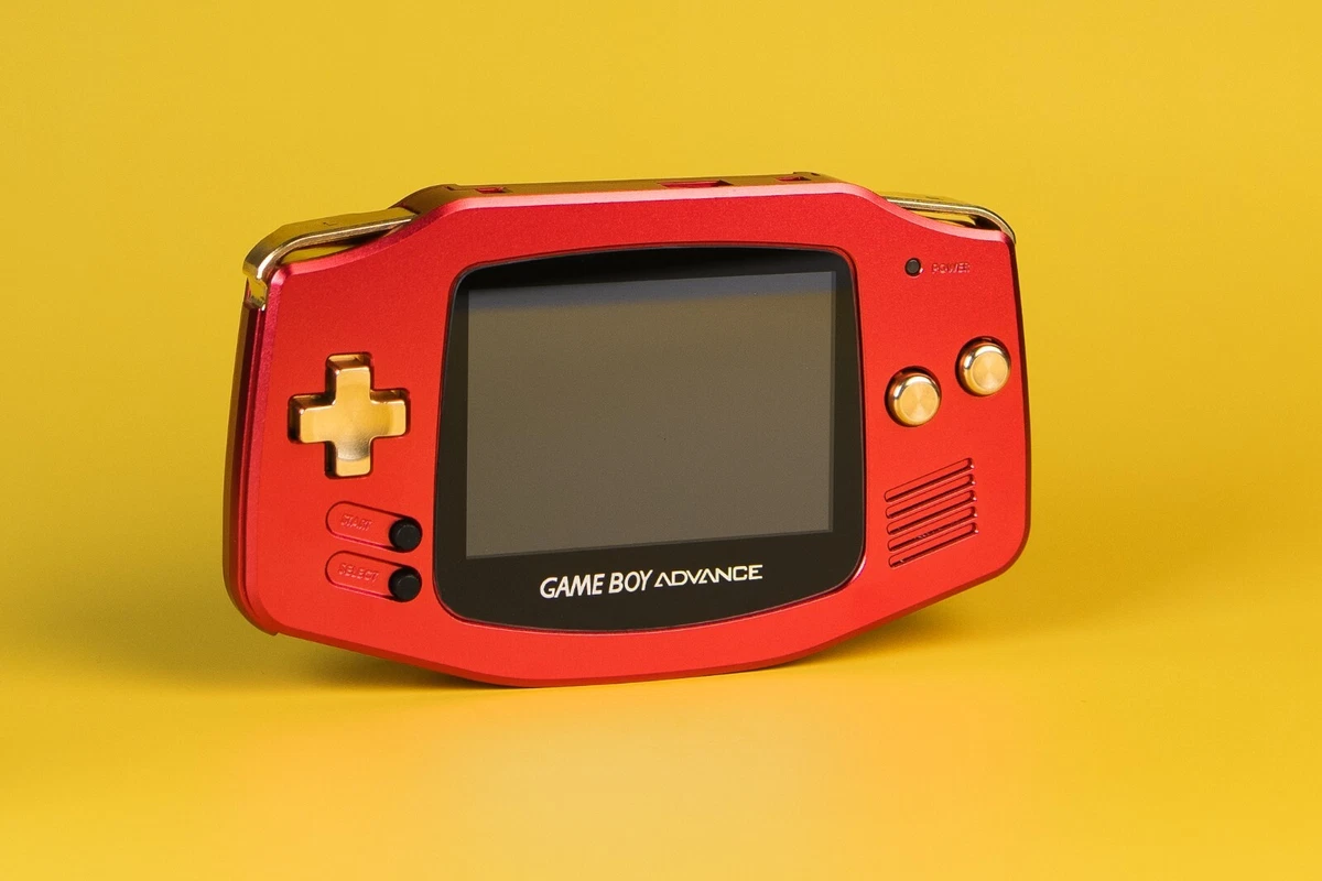 GameBoy Advance, Boxy Pixel,Clicky Triggers - 2000mAh battery, IPS