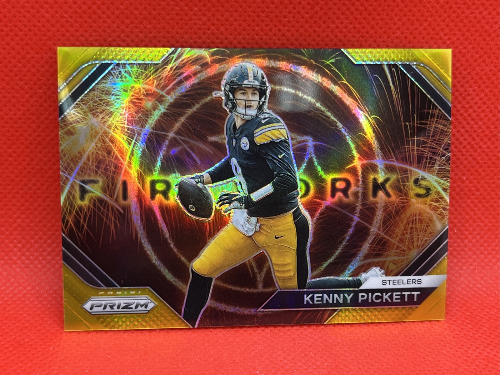 2023 Panini Prizm 7/10 GOLD KENNY PICKETT Color Match FIREWORKS SSP WOW SD2 eBay