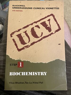 Blackwell Underground Clinical Vignettes Ser.: Biochemistry by Tao Le, Mustaqeem