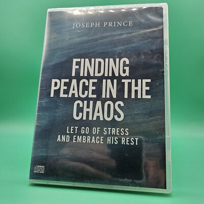 FINDING PEACE IN THE CHAOS: 2-CD Set By Joseph Prince BRAND NEW SEALED Audiobook