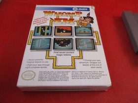 Whomp 'Em (Nintendo Entertainment System, 1991) NES COMPLETE w/ Box manual #H