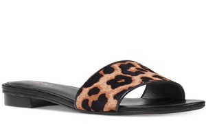 michael kors leopard slides