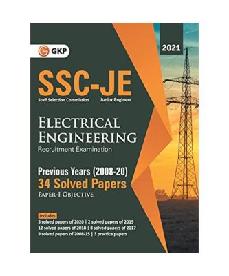 SSC 2021 Junior Engineers Paper I - Electrical Engineering - 34 Previous Years S