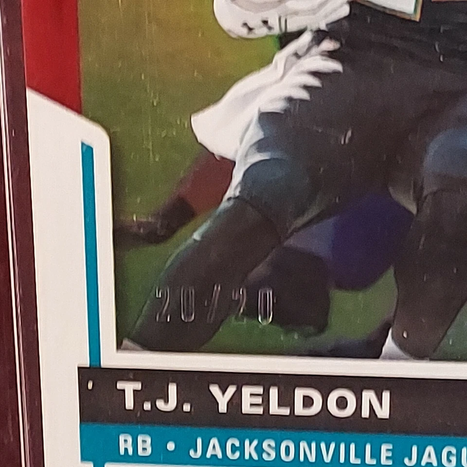 2017 Score Red Zone #20/20 TJ Yeldon #320 - Image 2 of 3