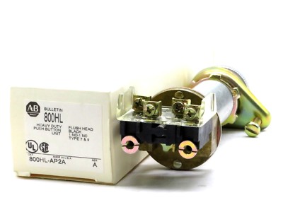 NEW ALLEN BRADLEY 800HL-AP2A PUSH BUTTON UNIT 800HLAP2A SERIES A