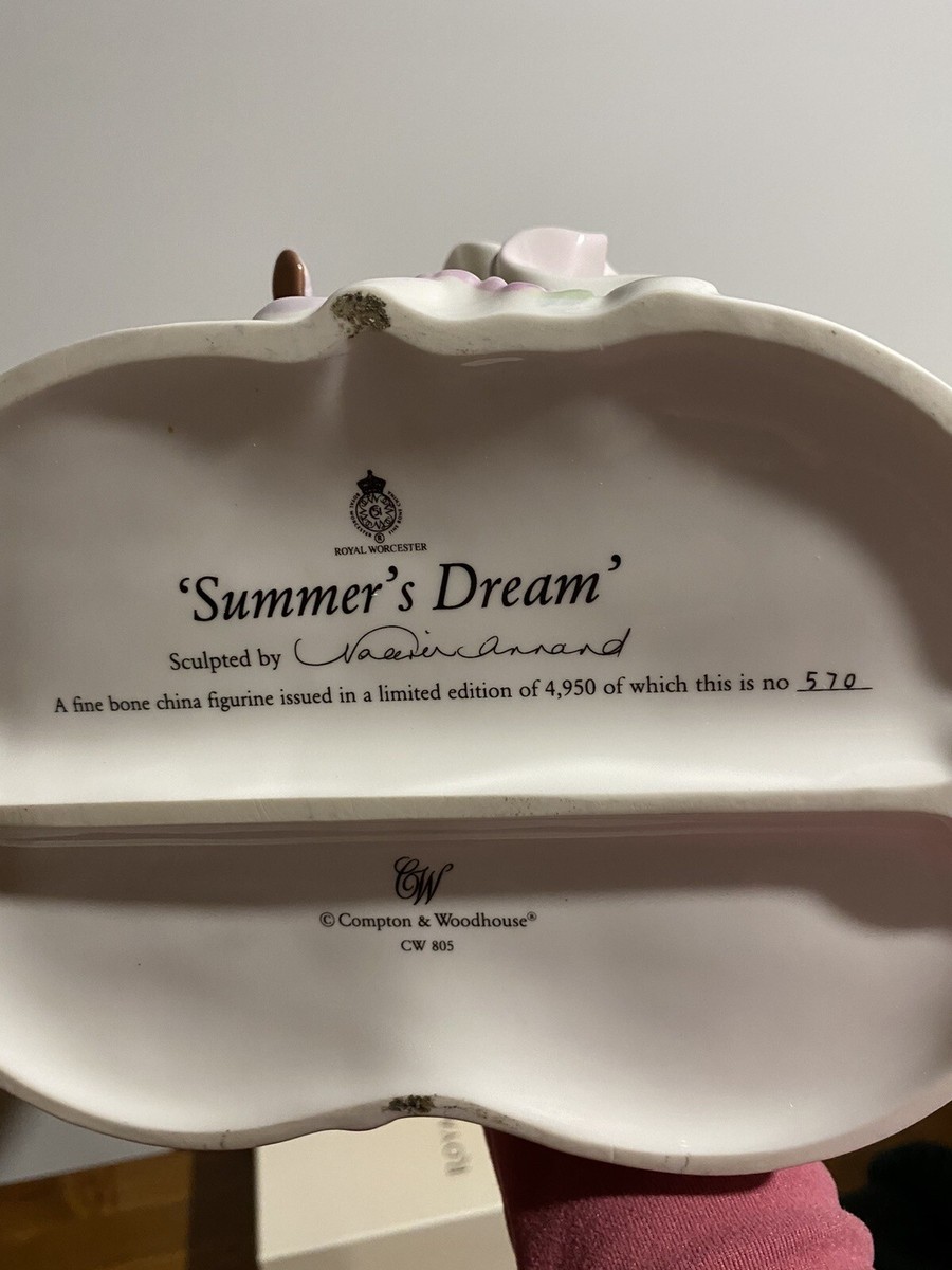Royal Worcester Summer's Dream, Limited Edition Of 4950 | eBay