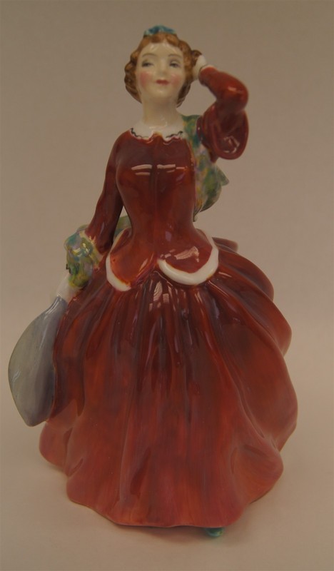 ROYAL DOULTON Porcelain Figurine #HN 2065 Blithe Morning 8" ENGLAND