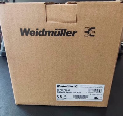 Weidmuller Power Supply PRO QL 240W 24V 10A 3076370000 UPS shipping Spot goods #