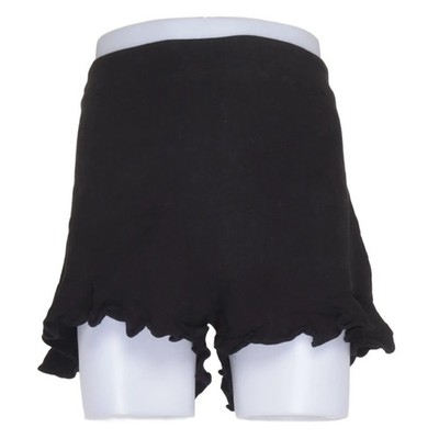 Vera & Lucy, Shorts, Größe: S, Schwarz, Leinen/Viskose, Einfarbig, Damen #pN6