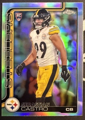 2025 Topps Chrome #370 Sebastian Castro Refractor