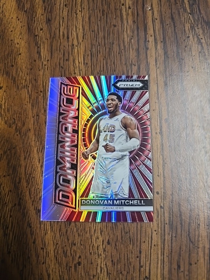 Prizm 2023-24 Panini Prizm #5 Donovan Mitchell Dominance Prizms Silver