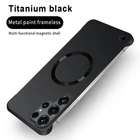 For Samsung S26 S25 Ultra S24 FE S23 S22 Shockproof Magsafe Frameless Case Cover