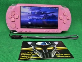 Rare Sony PSP PINK Play Station Portable psp 1004 Console + AC Adaptor, Working!
