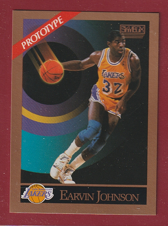 1990-91 SkyBox Prototype #138 Magic Johnson - Los Angeles Lakers - 953🔥🏀🔥