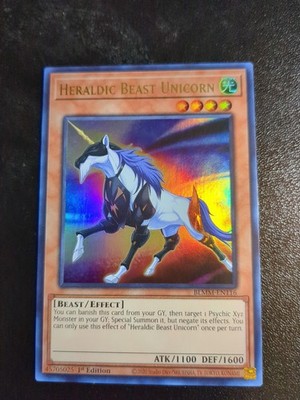 Heraldic Beast Unicorn BLMM-EN116 Battles of Legend: Monster Mayhem 1st Edition