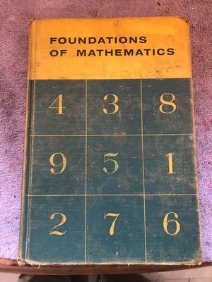 Vintage   Foundations of Mathematics  1962  First edition
