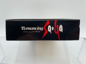 ROMANCING SAGA Super Famicom With Box & Manual GREAT CONDITION US Seller SFC1096