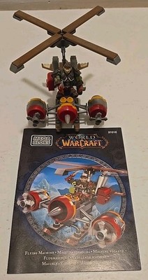 Mega Bloks World of Warcraft Flying Machine Set 91018 Complete WOW
