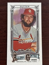 2025 Mini Allen & Ginter #313 Bruce Sutter St. Louis Cardinals