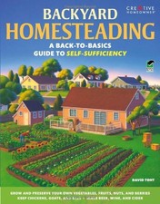 BACKYARD HOMESTEADING: A BACK-TO-BASICS GUIDE TO By David Toht & Gardening Mint