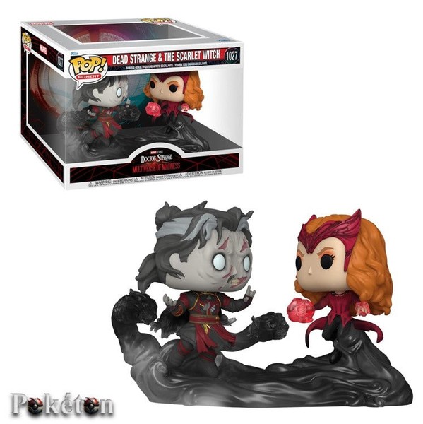 Funko Pop Marvel #1027 Dead Strange & The Scarlet Witch - Vinyl Figur Neu-image