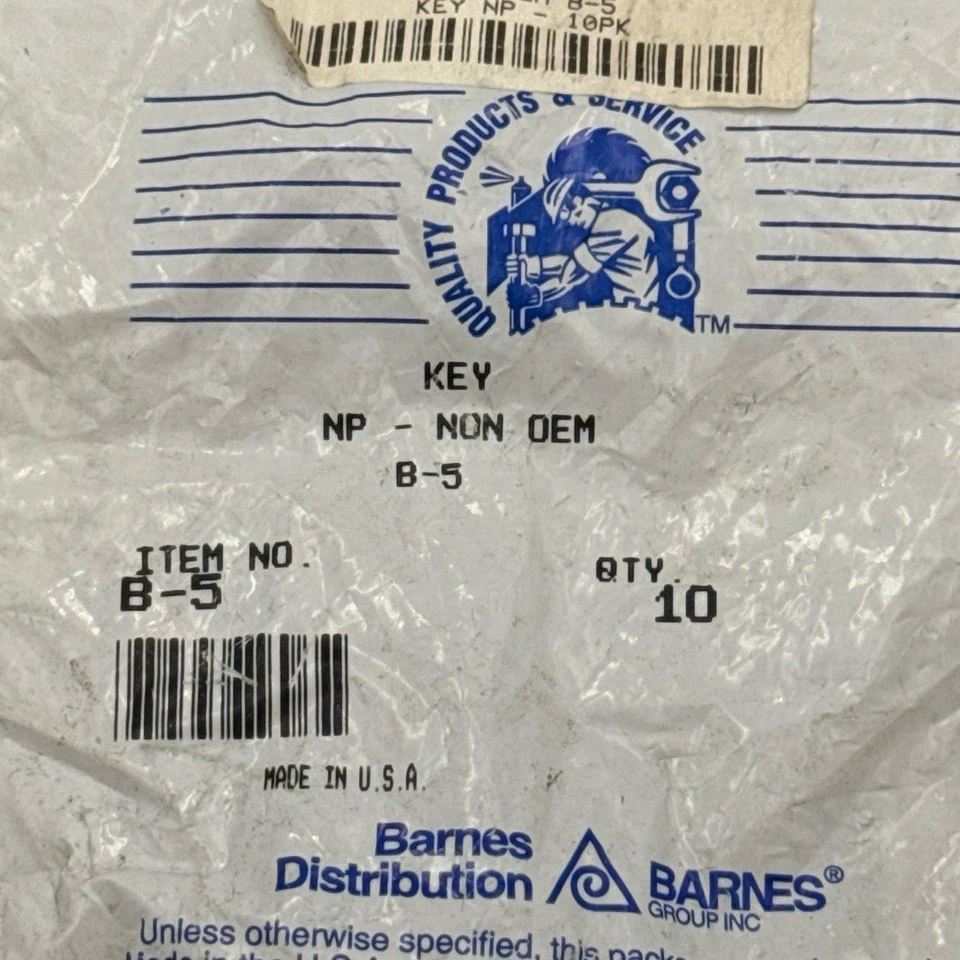 Curtis Key NP- Non OEM 10 Pack B-5 - Image 4 of 4