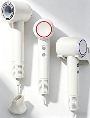 High-Power Hair Dryer, 20S Fast Drying, 1300W, 300 Million Negative Ions, High-_