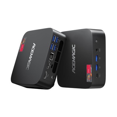 ACEMAGICIAN Kron Mini K1 Mini PC, Ryzen 7 5825U(Upgraded 5700U/7430U), 16GB D...