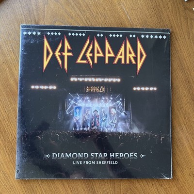 Def Leppard Diamond Star Heroes Live From Sheffield Blk & Re Splatter Vinyl 2LP