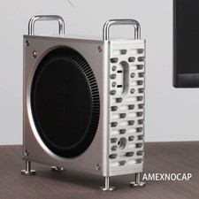 Aluminum Case/Holder for Mac mini M4/M4 Pro with Sleek Hollow-out