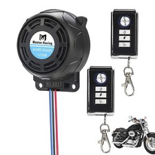 Motorcycle Alarm 125dB Burglar Motorbike Alarm System With 2 Remote Control