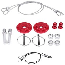 Hood Latch Kit Stainless Steel Hood Pin Kit Long-Lasting for Racers