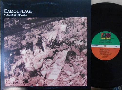 Camouflage ORIG US LP Voices & images VG+ '88 Atlantic 7 81886-1 Synth Pop