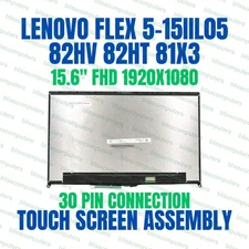 5D10S39643 Lenovo Ideapad Flex 5-15IIL05 81X3 IPS LCD Display Touch Screen