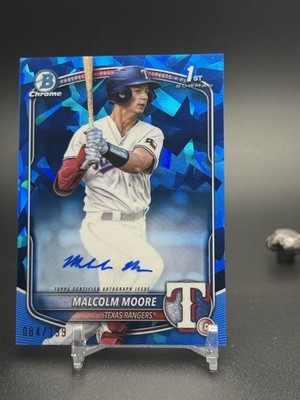 2025 Bowman Sapphire 1st Auto /199 #CPA-MMO Malcom Moore