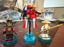 LEGO Dimensions 71216 NYA AND 71234 SENSEI WU