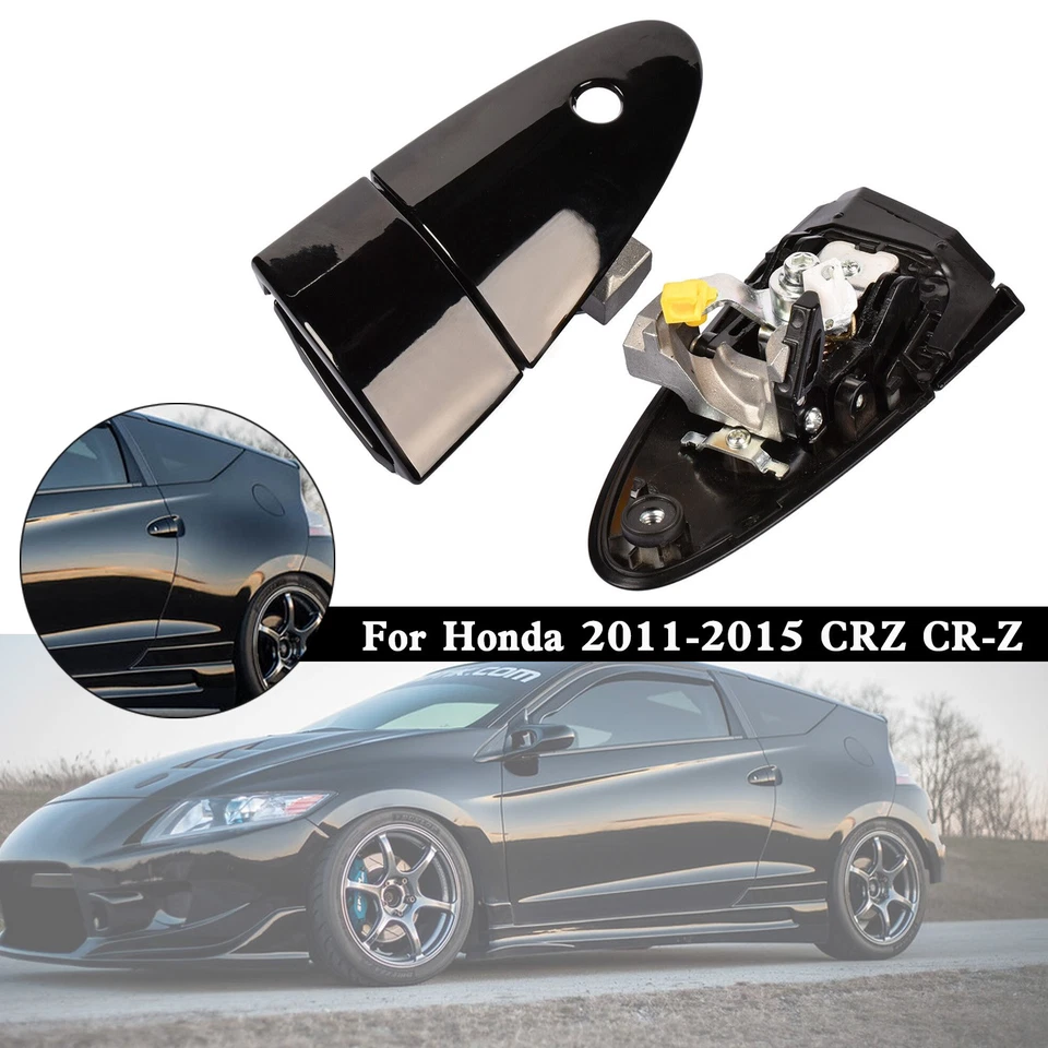 NEW 1 Pair Outer Door Handles Fit for Honda CRZ CR-Z 2011-2015 Left Hand Drive Foto 2 de 4