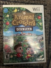 Nintendo Wii Animal Crossing City Folk